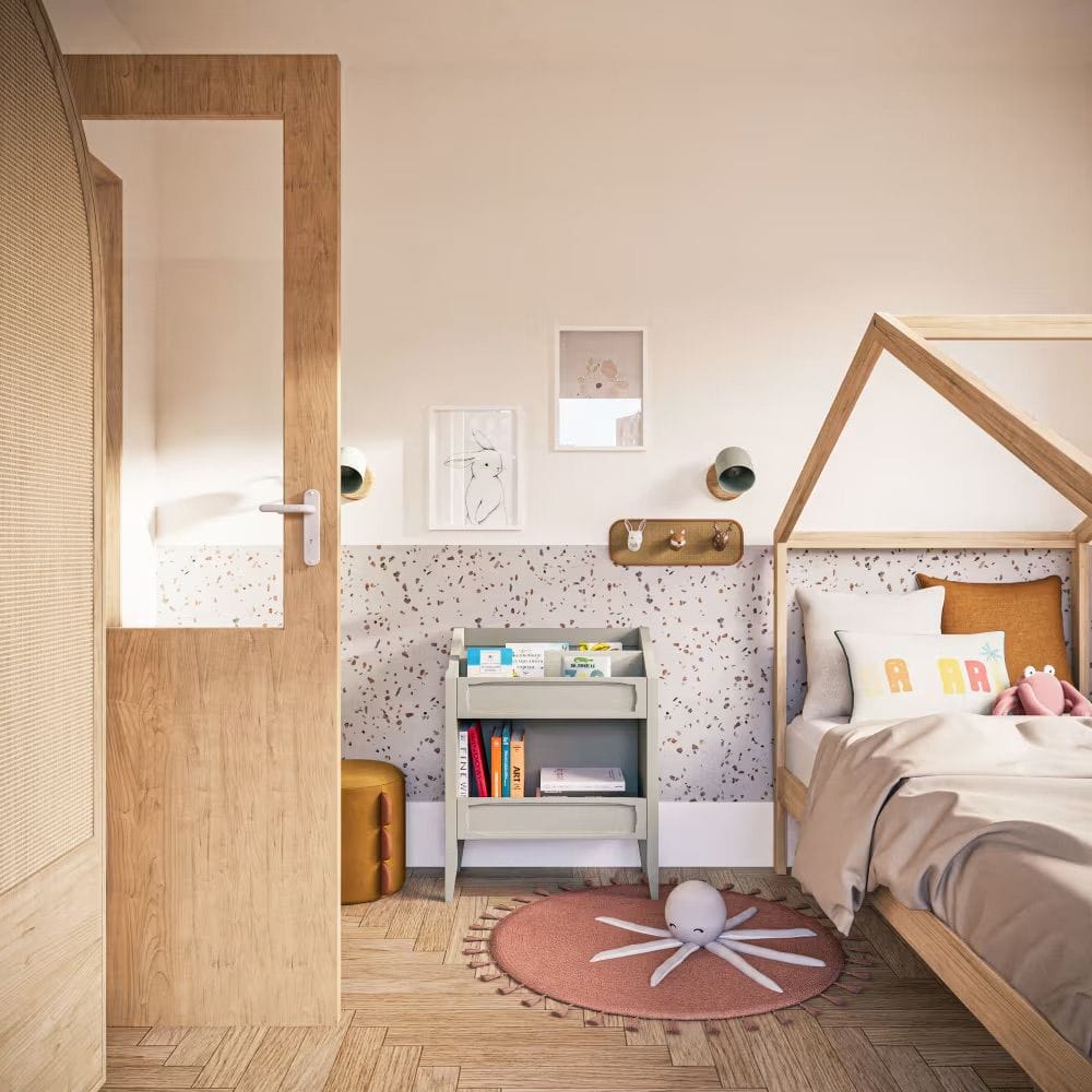 Range-livres enfant vert clair (Maisons du Monde) - Image 2