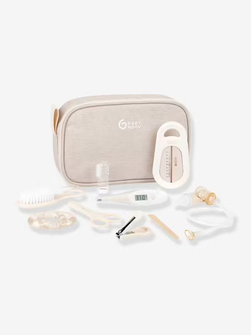 Trousse de soin sable (9 pièces) (Babymoov) - Image 1