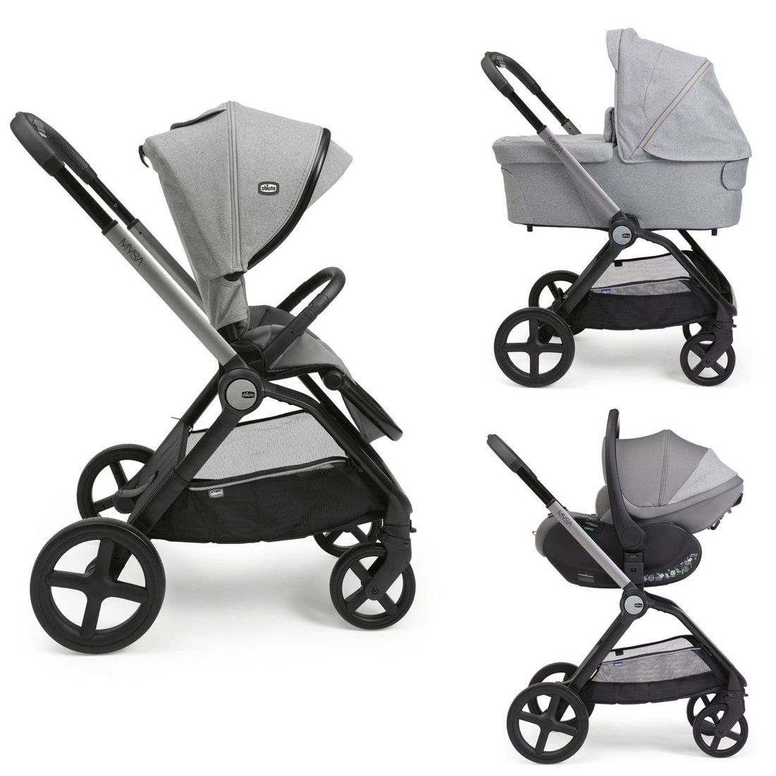 CHICCO, Trio Mysa - First-seat Recline I-size, Lunar Rock (Chicco) - Image 2