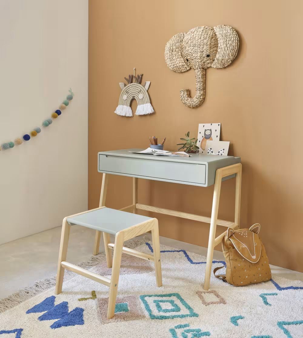 Trophée mural éléphant en fibre végétale 52x50 (Maisons du Monde) - Image 4