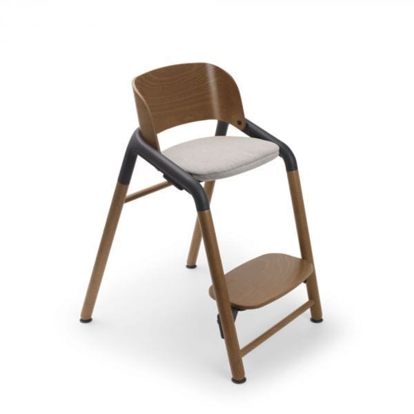 Chaise Haute Bugaboo Giraffe - Bois Chaud et Gris (Bugaboo) - Image 3