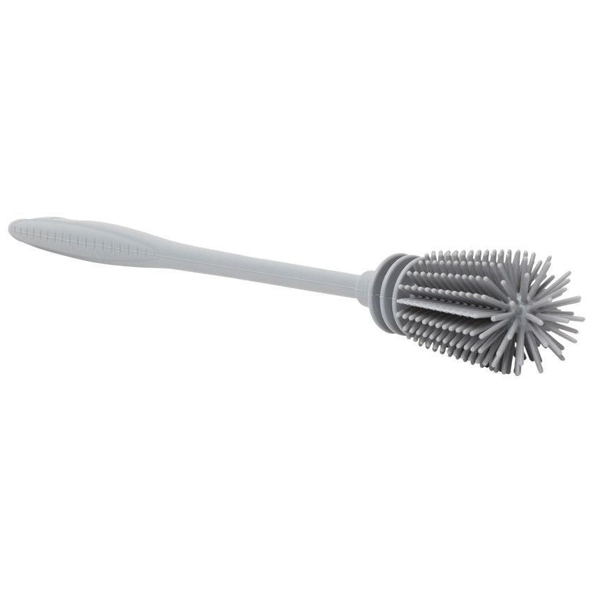 Goupillon en silicone pour biberon - Gris - Gris (Prémaman) - Image 1