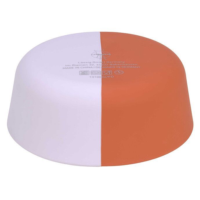 Bol en Silicone Happy Rascals - Coeur (Lassig) - Image 3