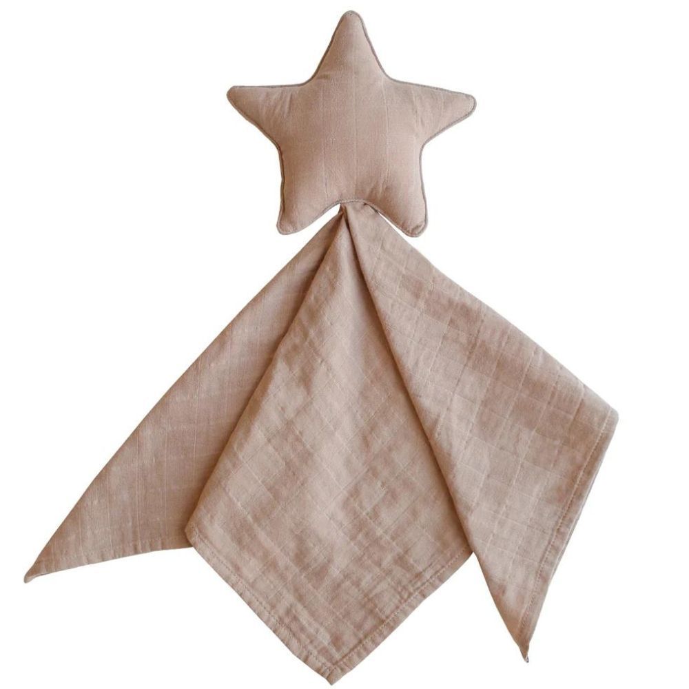 Doudou plat étoile Natural (Mushie) - Image 1