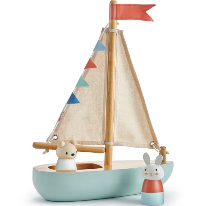 Bateau en bois sailaway (Tender Leaf) - Image 1