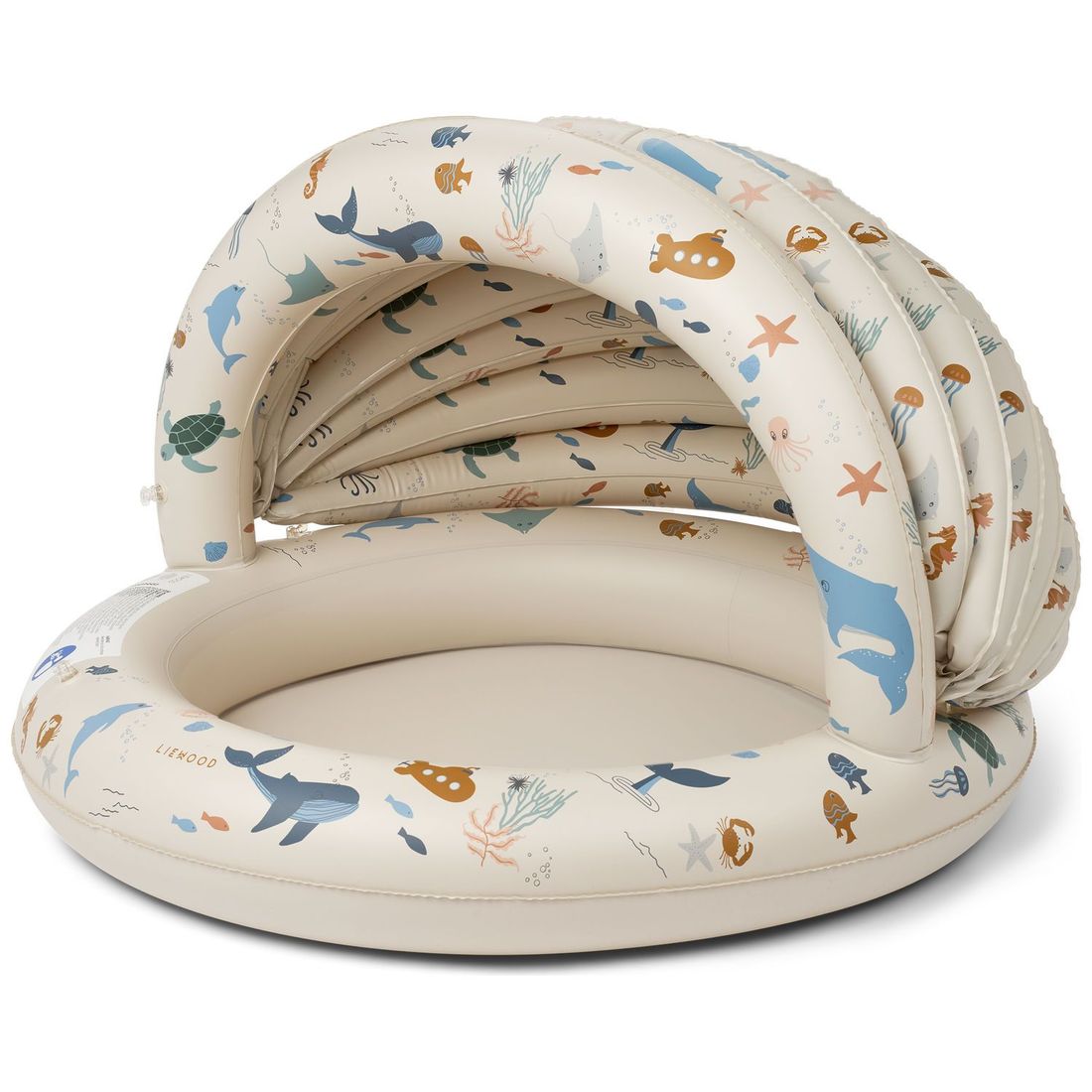 Piscine gonflable avec canopy Hadleia Sea Creature (Liewood) - Couverture