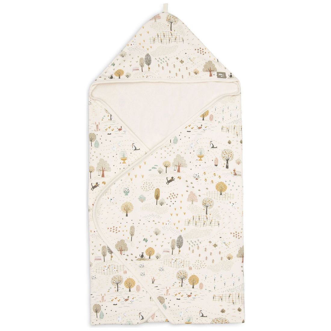 Cape de bain Tiny Park (75 x 75 cm) (Jollein) - Image 1
