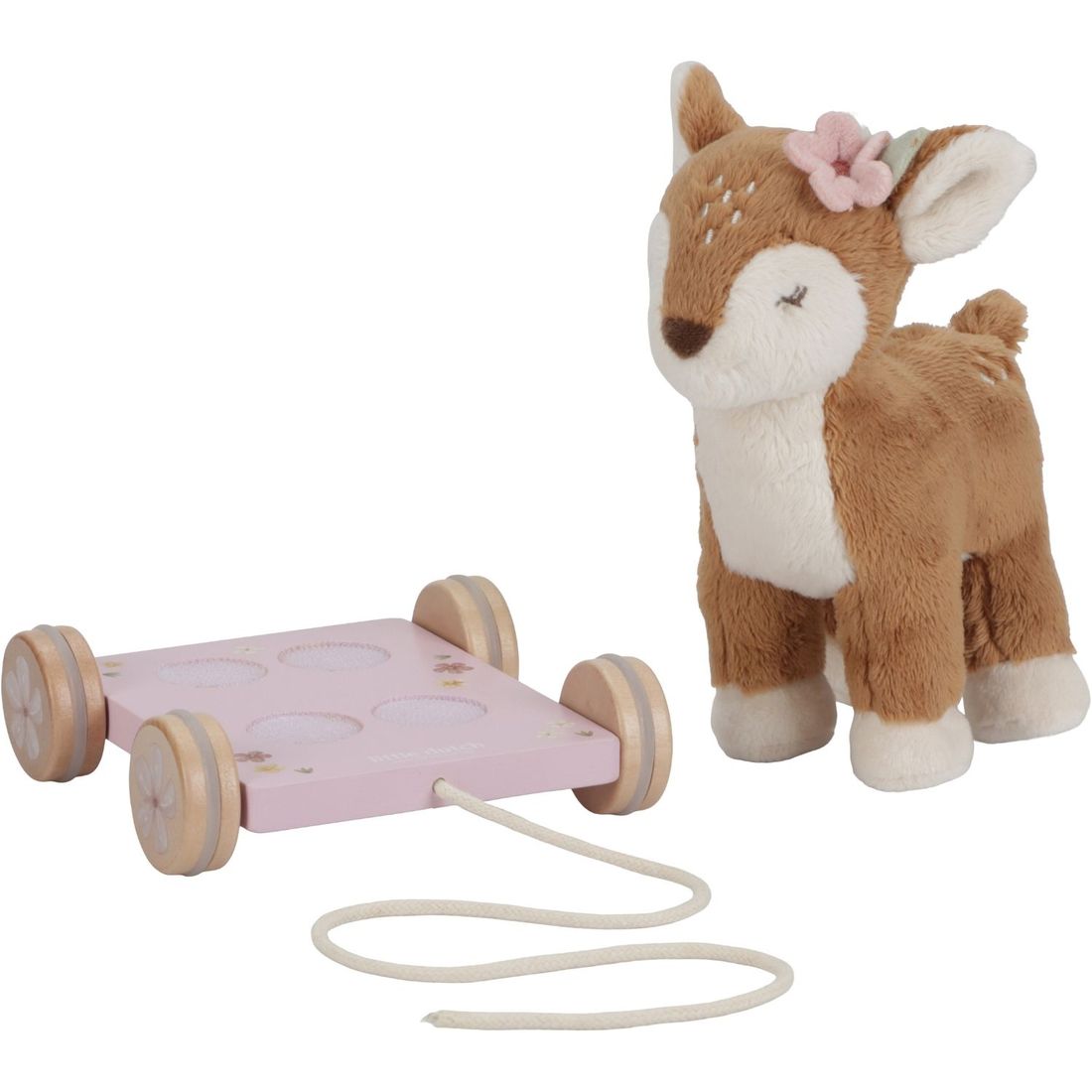 Peluche à tirer faon FSC Fairy Garden (Little Dutch) - Image 6