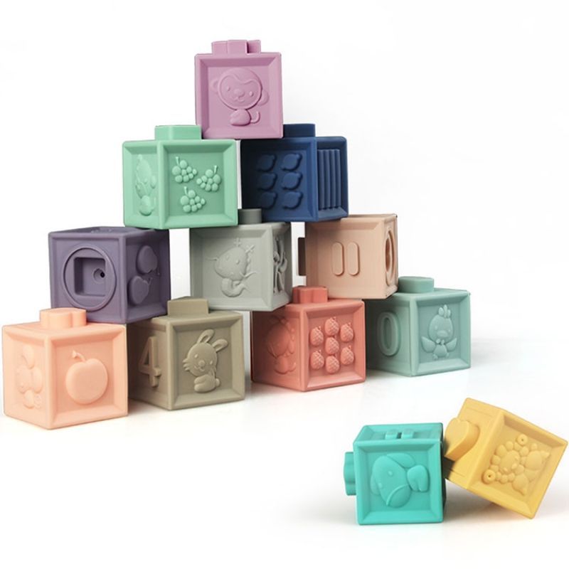 Mes premiers cubes éducatifs (12 pièces) (BABY TO LOVE) - Image 7