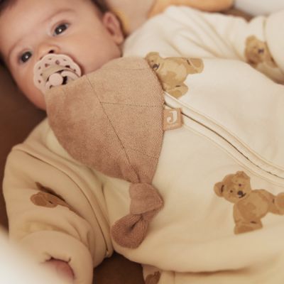 Doudou attache sucette Feuille Biscuit (Jollein) - Image 3