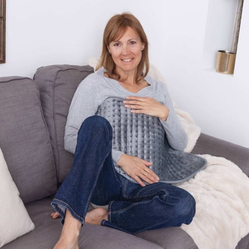 Coussin chauffant multifonctions - 75 x 40 cm - 9 intensités - ultra-doux (Lanaform) - Image 1