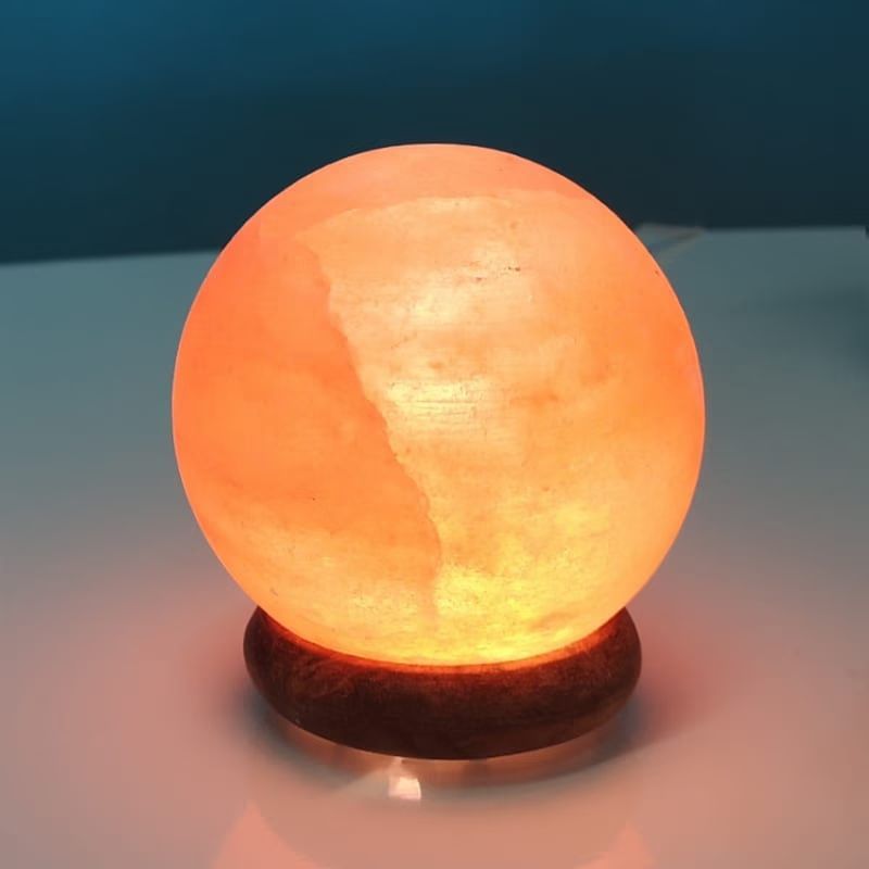 Lampe de sel d'himalaya usb rond (Zen Light) - Image 3