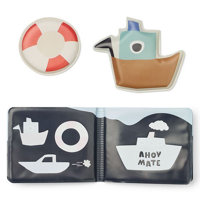 Livre de Bain Magique Waylon - Sailing Sandy (Liewood) - Image 2