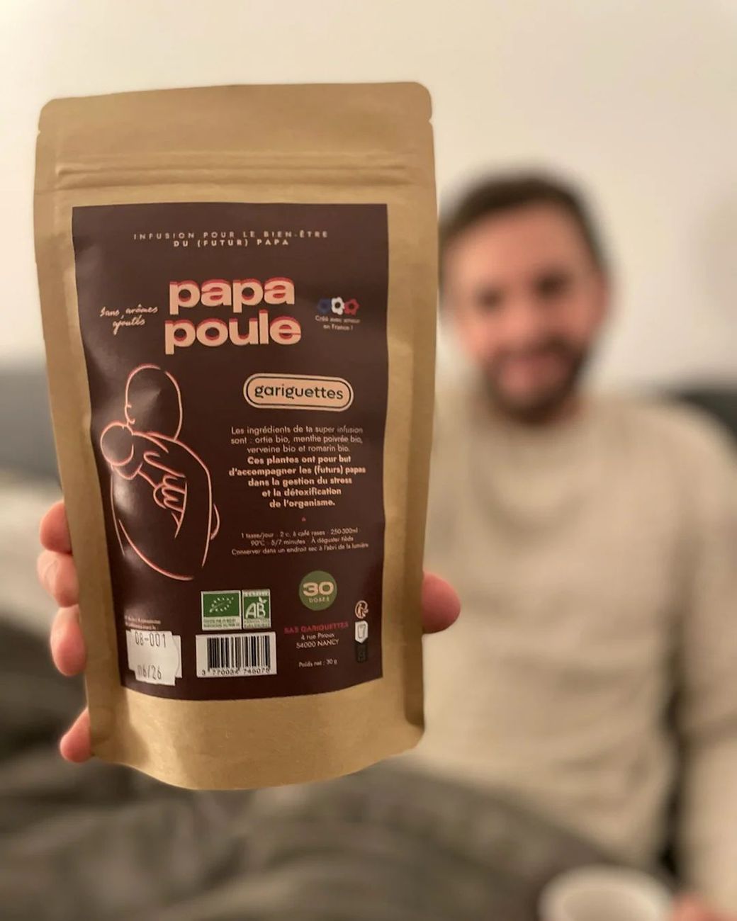 Infusion Papa Poule (Gariguettes) - Couverture