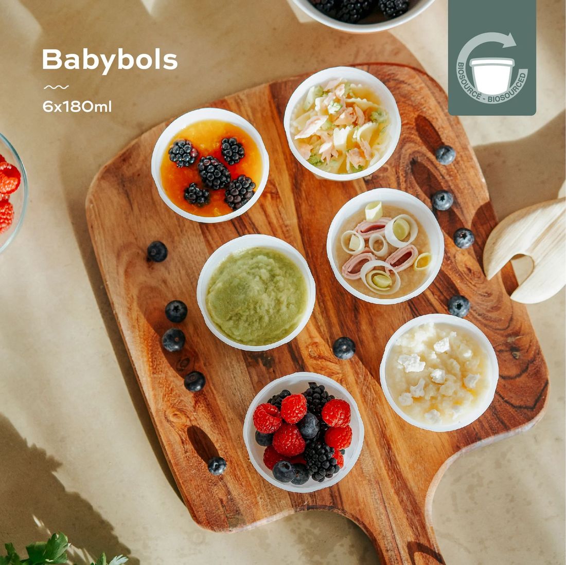 Babybols Bisourcés Pots de Conservation (Babymoov) - Image 2