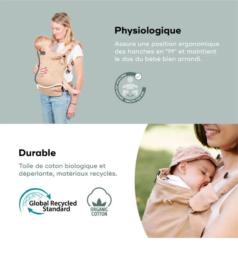 Porte-bébé physiologique, Dès la naissance - Moov & Boost (Babymoov) - Image 3