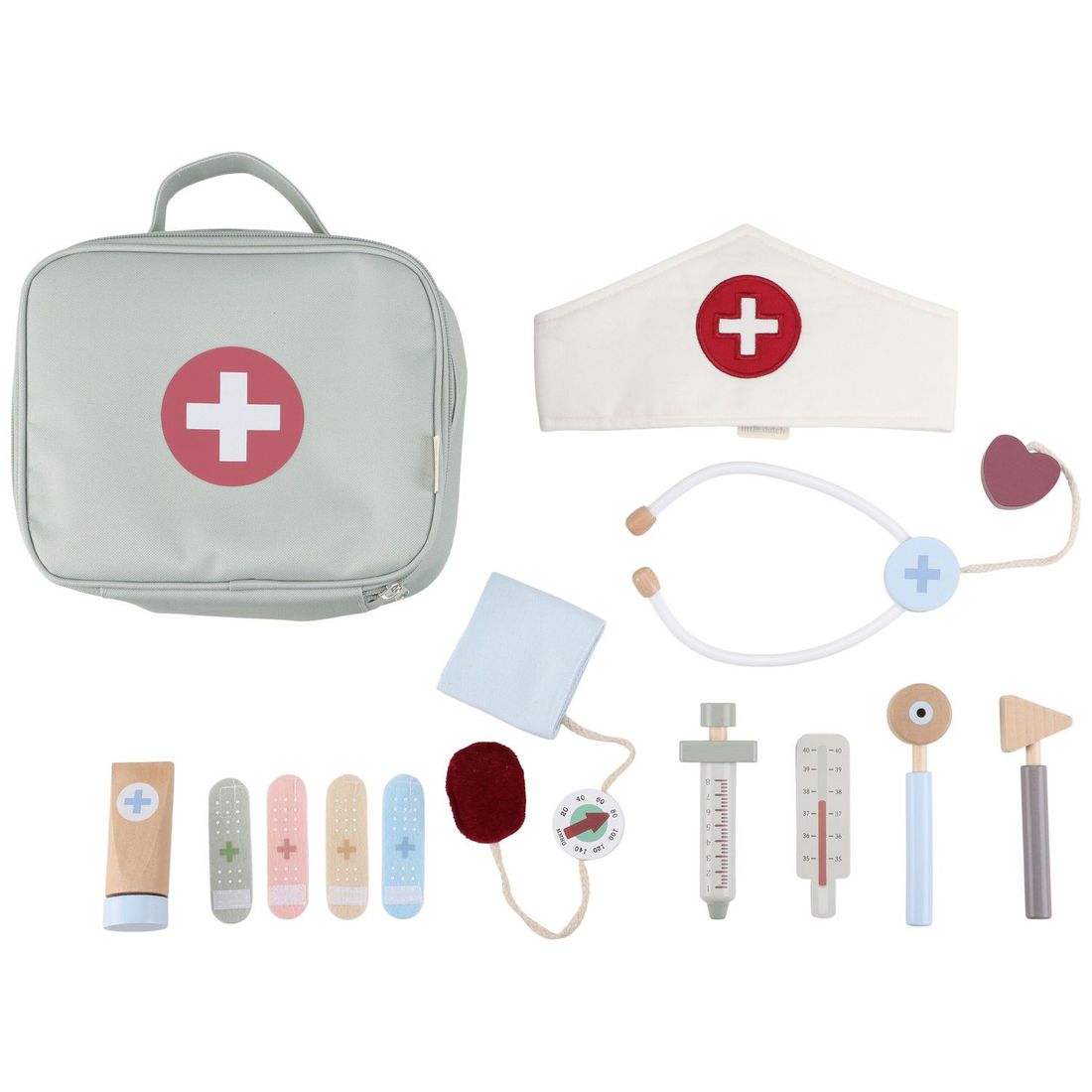 Mallette de docteur (bois FSC) (Little Dutch) - Image 7