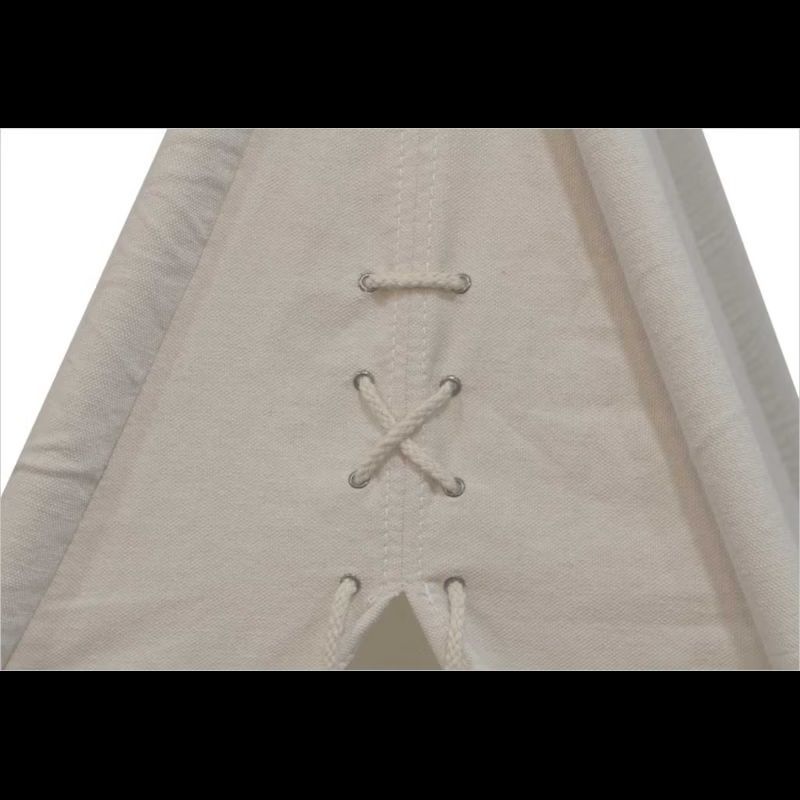 Tente tipi alba blanc crème pour enfant (Sunny) - Image 3