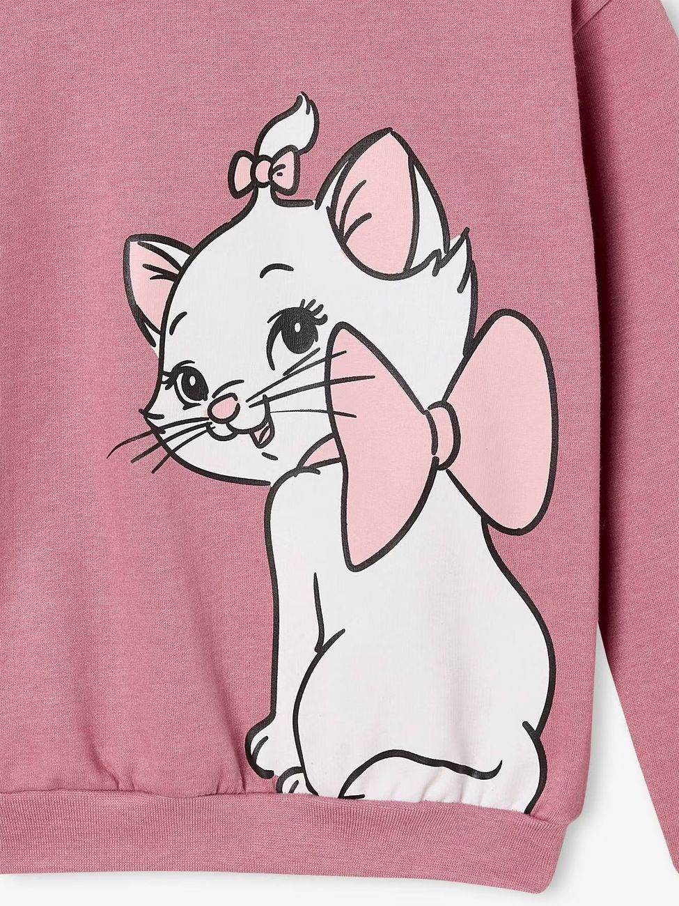Sweat à capuche Marie en molleton rose (Disney Animals) - Image 2