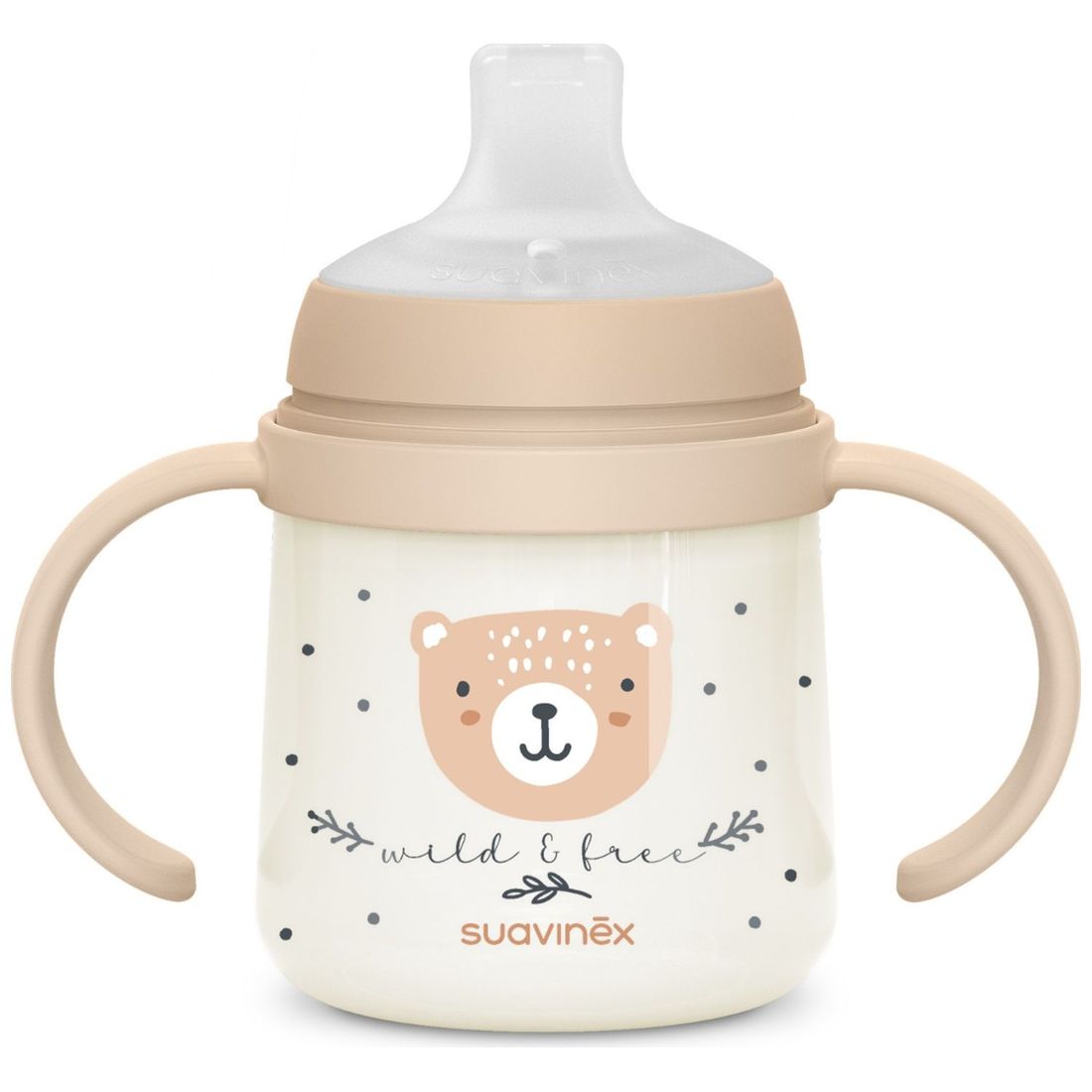 Biberon d'apprentissageWild&Free Night and Day Marron (150Ml) (Suavinex) - Image 7