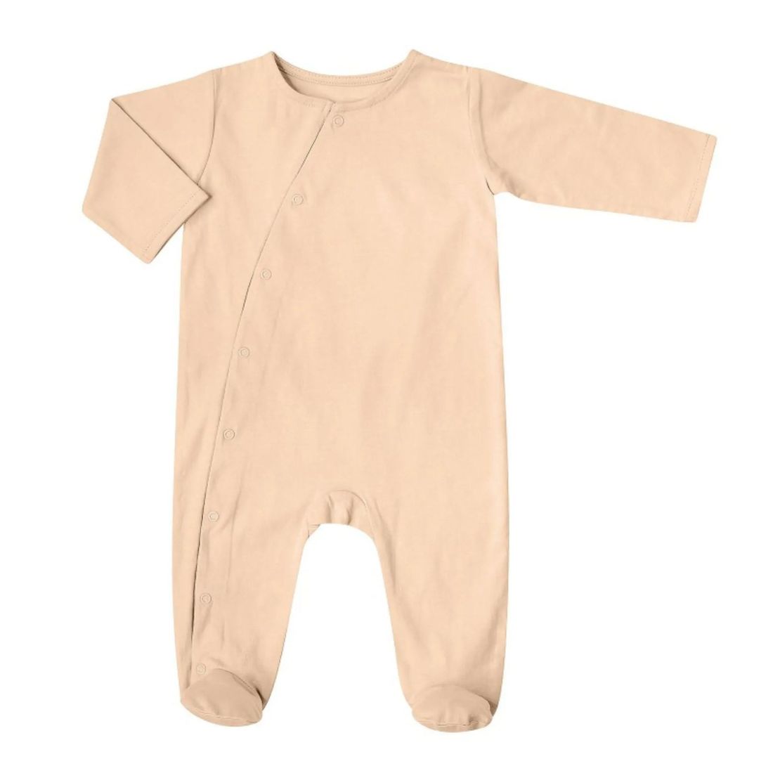 Pyjama bébé jersey - Nude (Bonjour Little) - Image 2