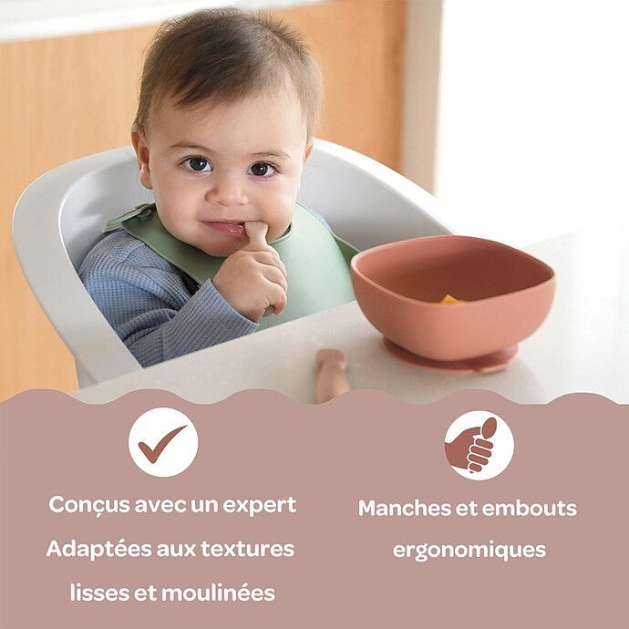 Lot de 2 Pré-cuillères - Cotton Candy & Marshmallow (Béaba) - Image 3
