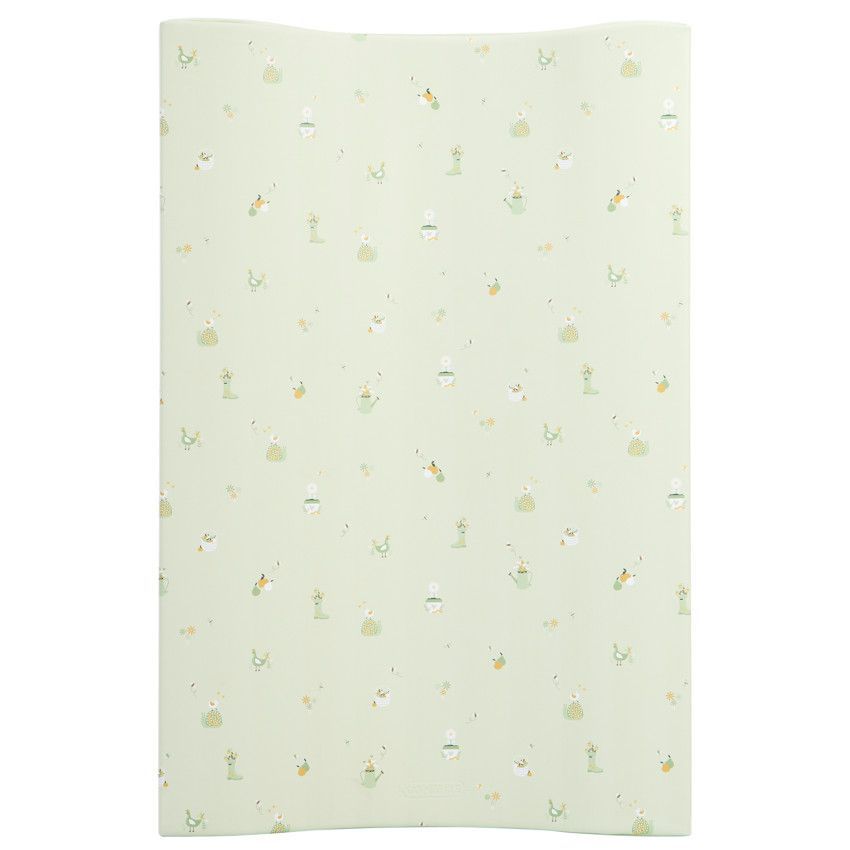 Matelas à langer Promenade Bucolique vert clair - Vert (Combelle) - Couverture