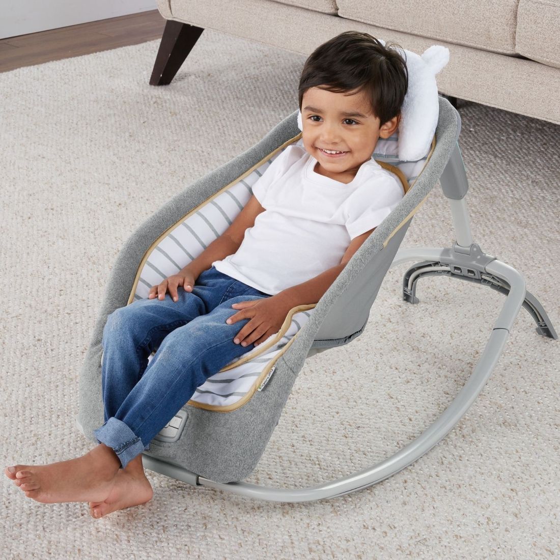 Transat à bascule évolutif Bella Teddy (Kids2) - Image 3