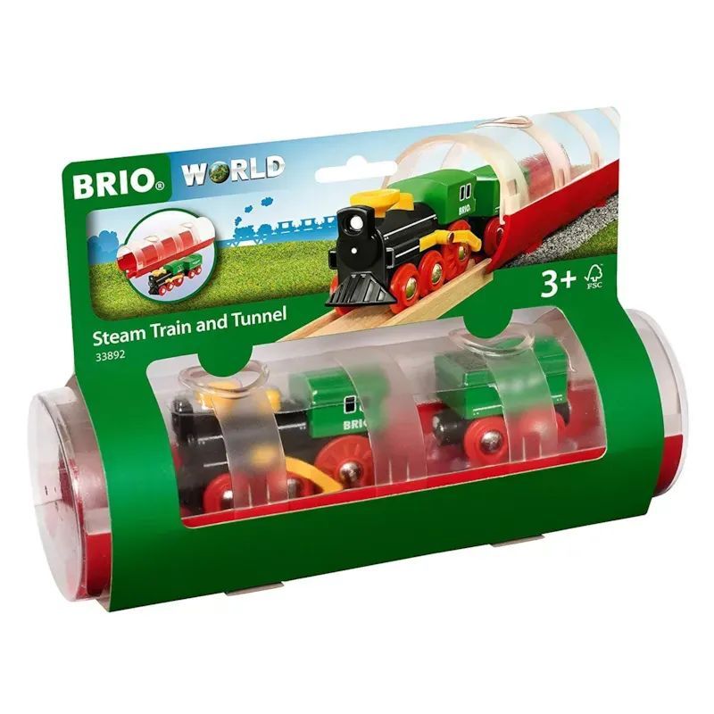 Train à vapeur et tunnel (Brio) - Image 2
