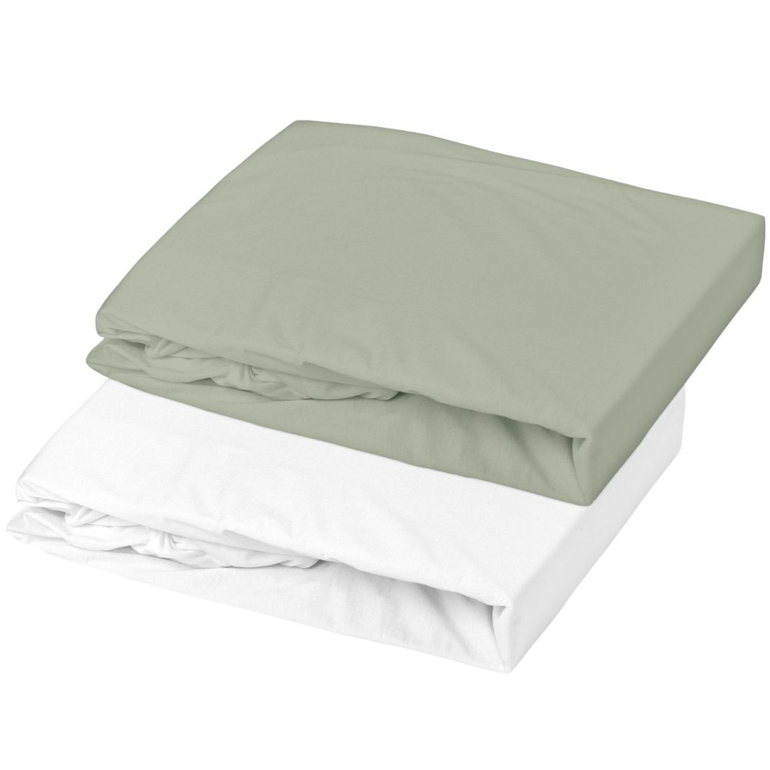 Lot alèse et drap housse Blanc-Ginky (70 x 140 cm) (Mon P'tit Dodo) - Couverture