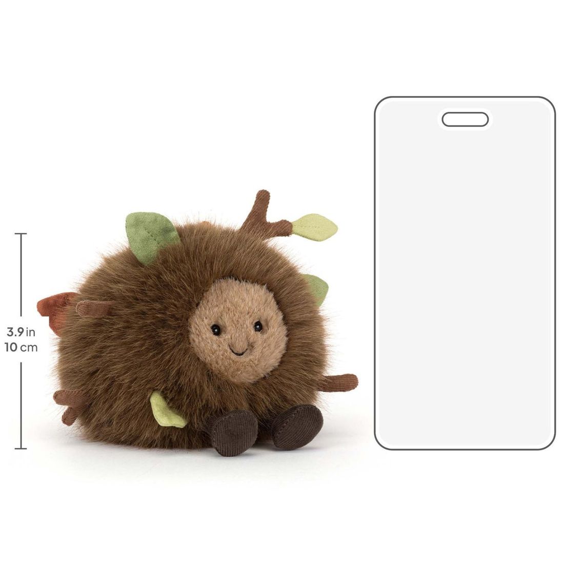 Peluche Amuseable Mulshi Châtaigne (13 cm) (Jellycat) - Image 9