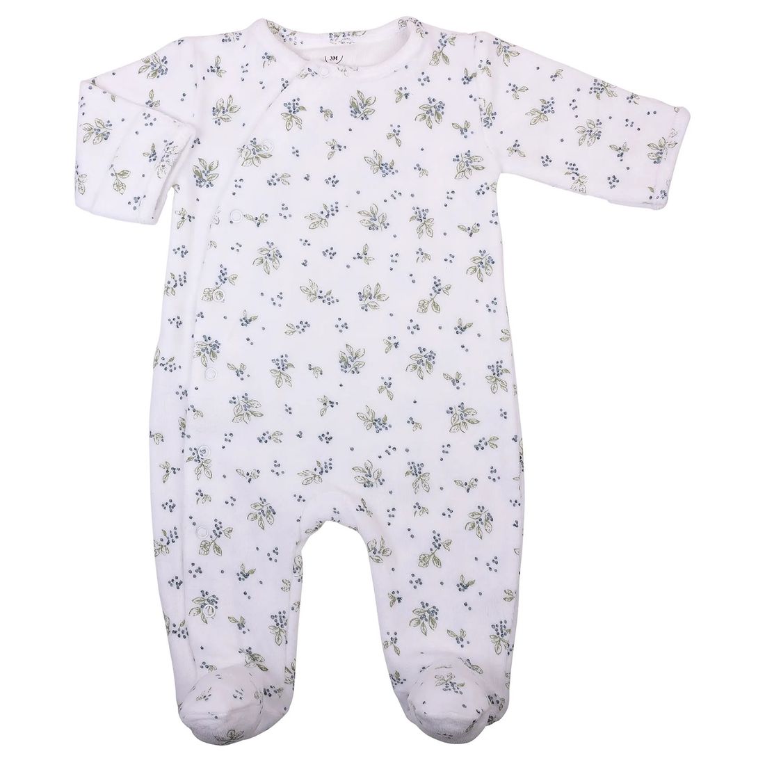 Pyjama bébé velours - Sloeberry (Bonjour Little) - Image 1