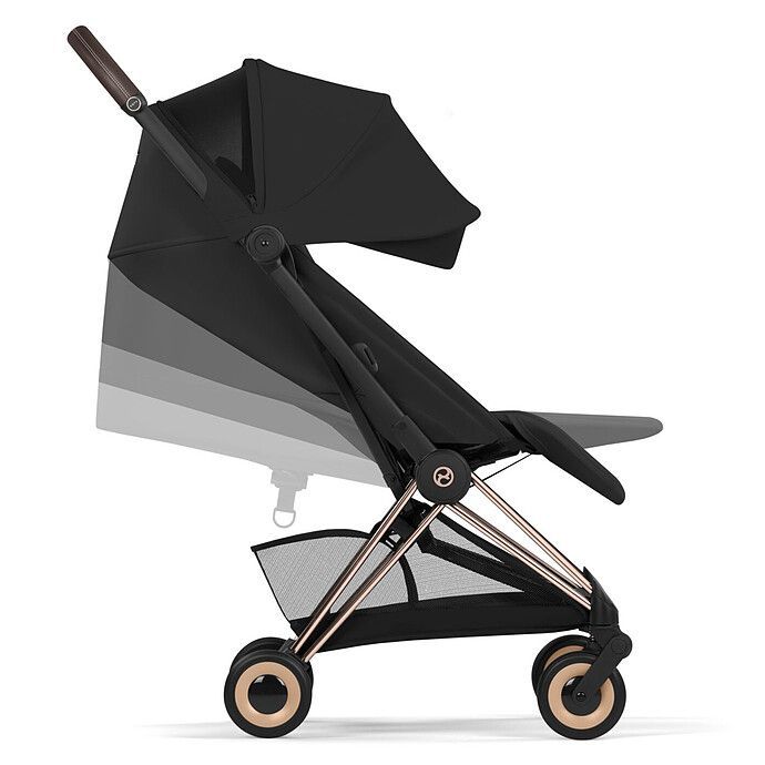 Pack Poussette Coyä Confort 2026 Matt Black + Nacelle Pliable- Cozy Beige (Cybex) - Image 3