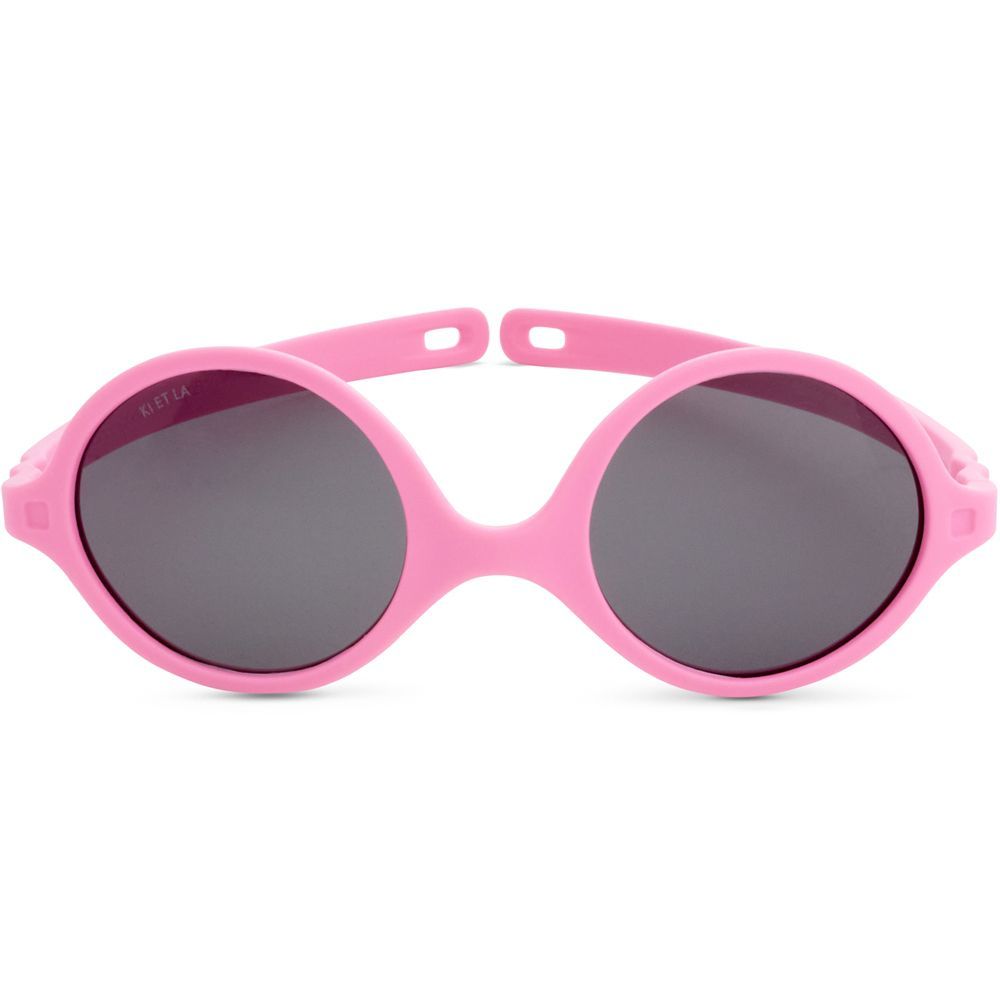 Lunettes de soleil Diabola rose pivoine (0-12 mois) (KI ET LA) - Image 1