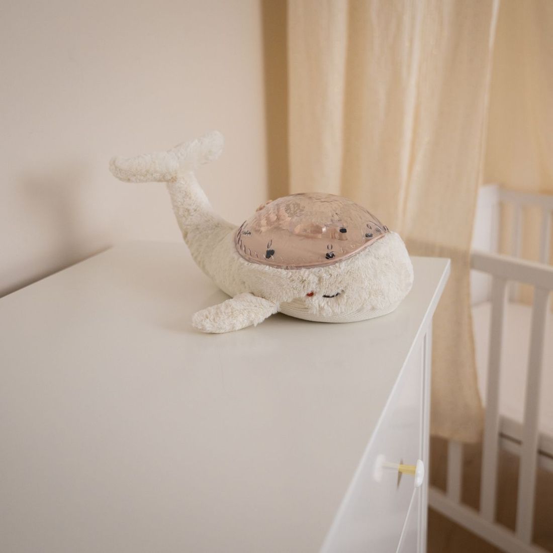 Veilleuse peluche Tranquil Whale White (rechargeable) (Cloud B) - Image 3