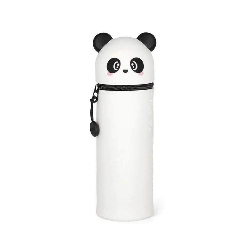 Trousse 2 en 1 en silicone Kawaii Panda - Blanc (LEGAMI) - Couverture