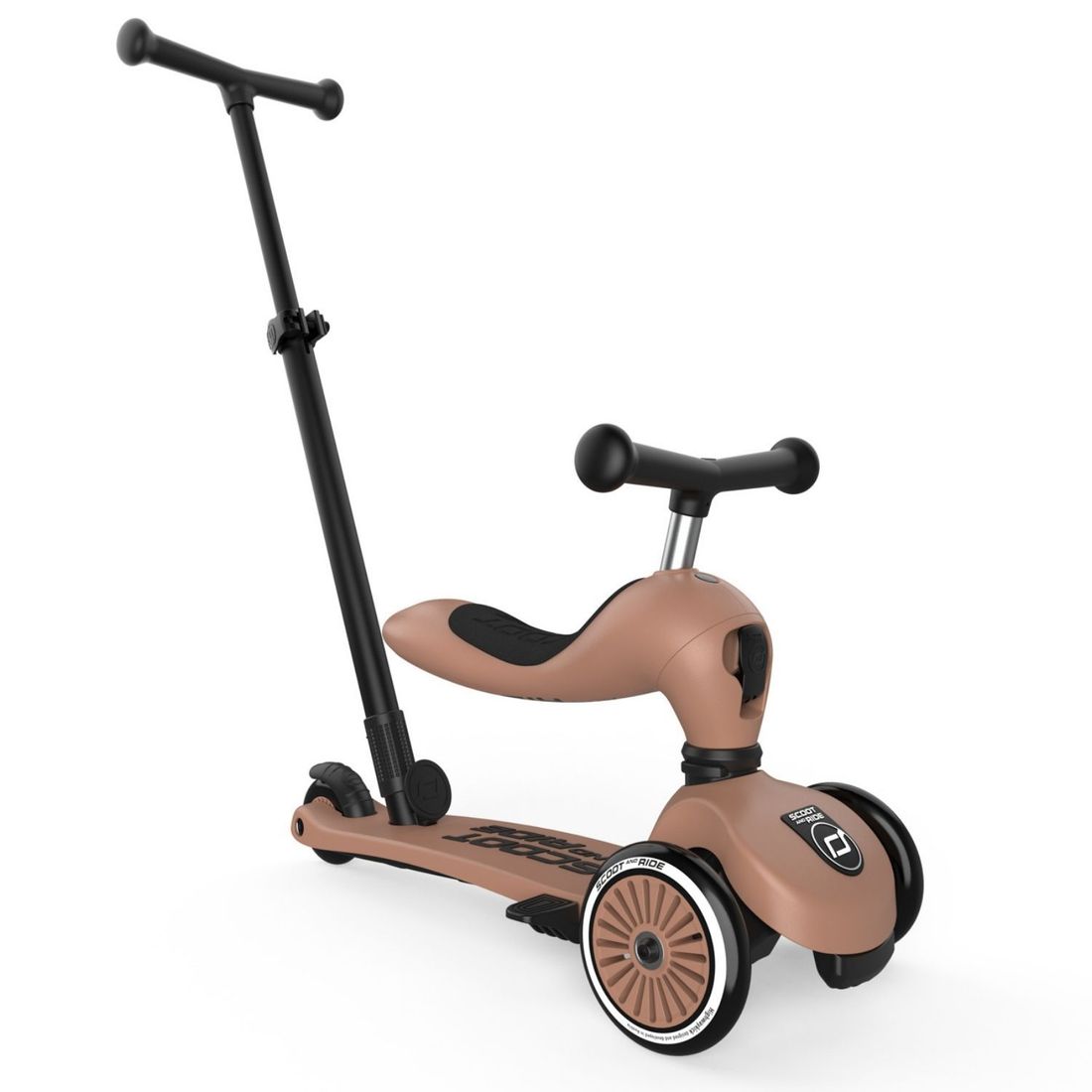 Porteur évolutif Highwaykick 1 Push and Go Mocha (Scoot And Ride) - Image 5