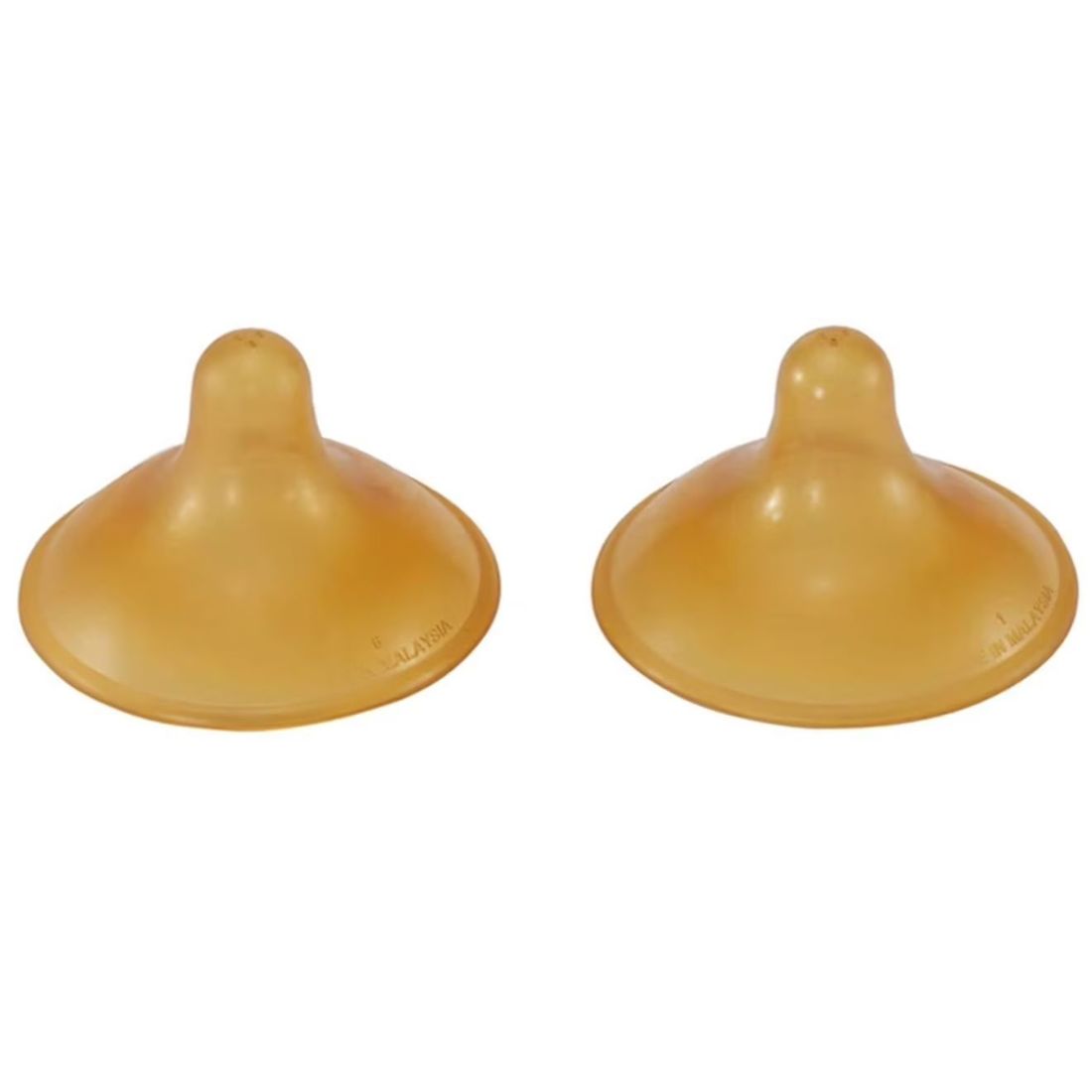 Bouts De Sein En Caoutchouc Naturel - Lot De 2 Multi-coloured (Hevea) - Image 1