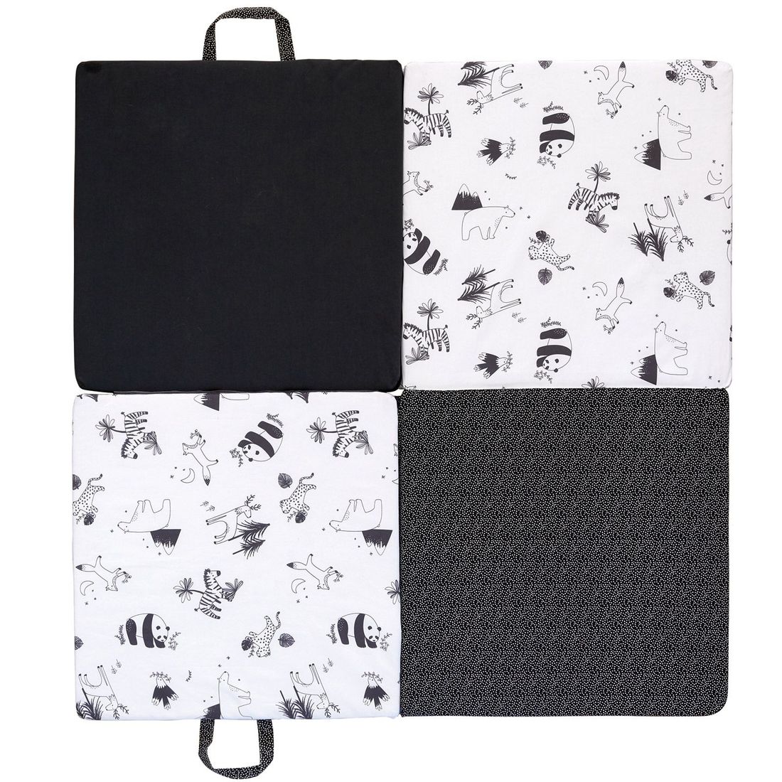 Tapis de jeu pliable 3 en 1 Black & white experience (Candide) - Image 6