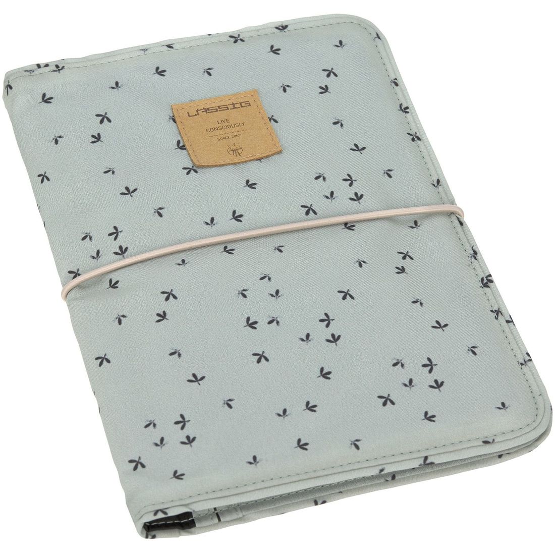 Pochette de change Casual menthe florale (Lassig) - Couverture