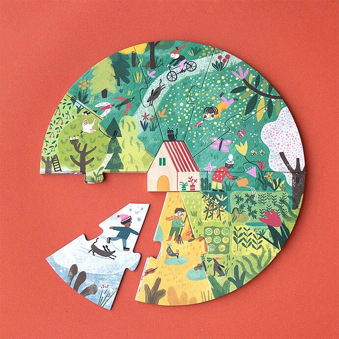 Puzzles des Saisons (Londji) - Image 1