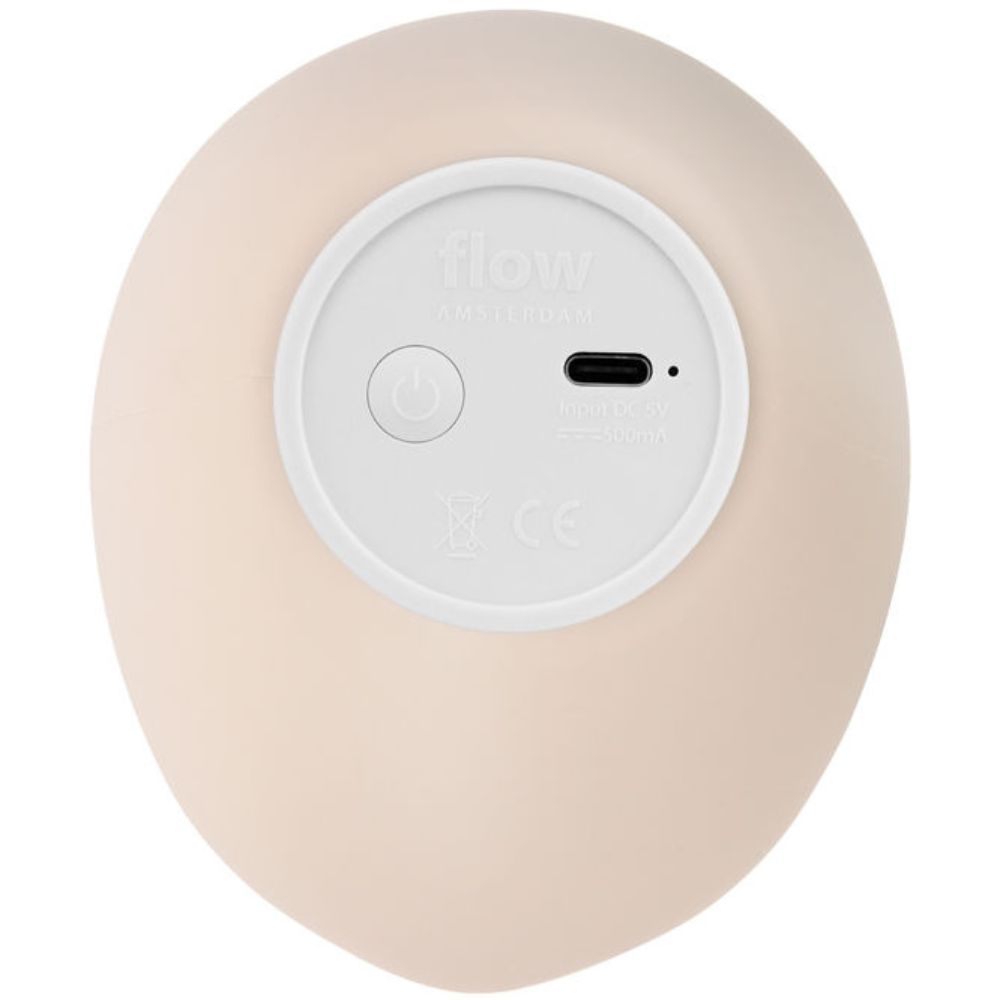 Veilleuse tactile rechargeable Liva beige (FLOW) - Image 8