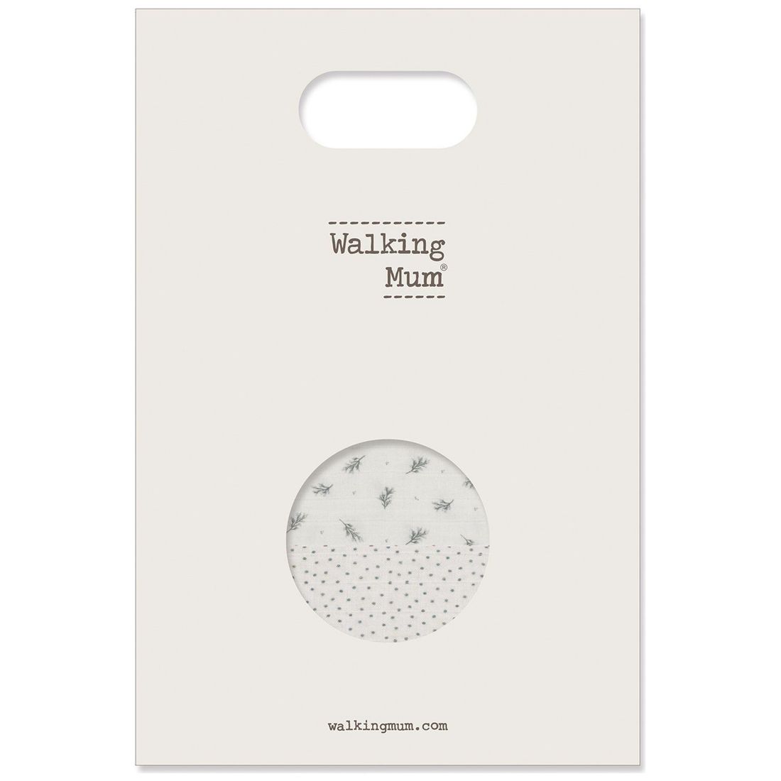 Drap-housse pour nacelle + lange Mimosa Vert (35 x 82 cm) (Walking Mum) - Image 5