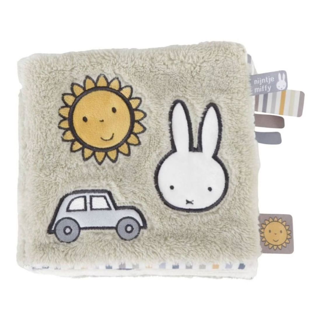 Livre D'éveil En Tissu Miffy - Fluffy Vert-bleu (Miffy) - Image 1
