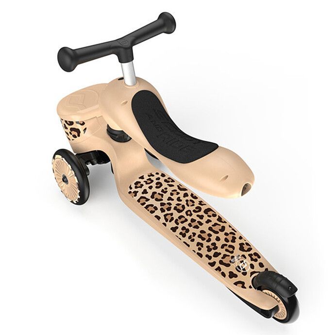 Porteur Trottinette Evolutif Highwaykick 1 Lifestyle - Leopard (Scoot And Ride) - Image 5