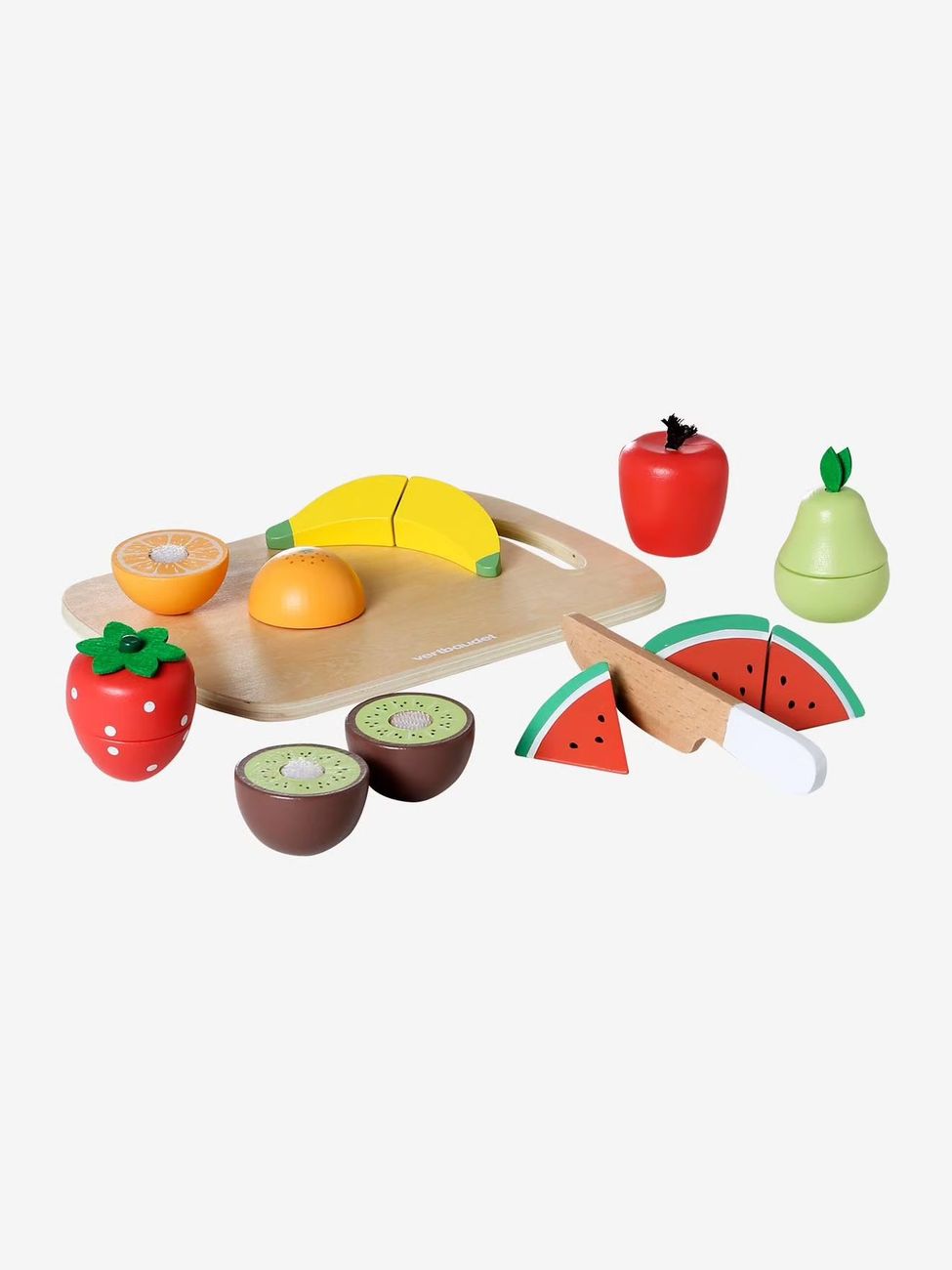Fruits à couper en bois FSC® bois (Vertbaudet) - Image 1