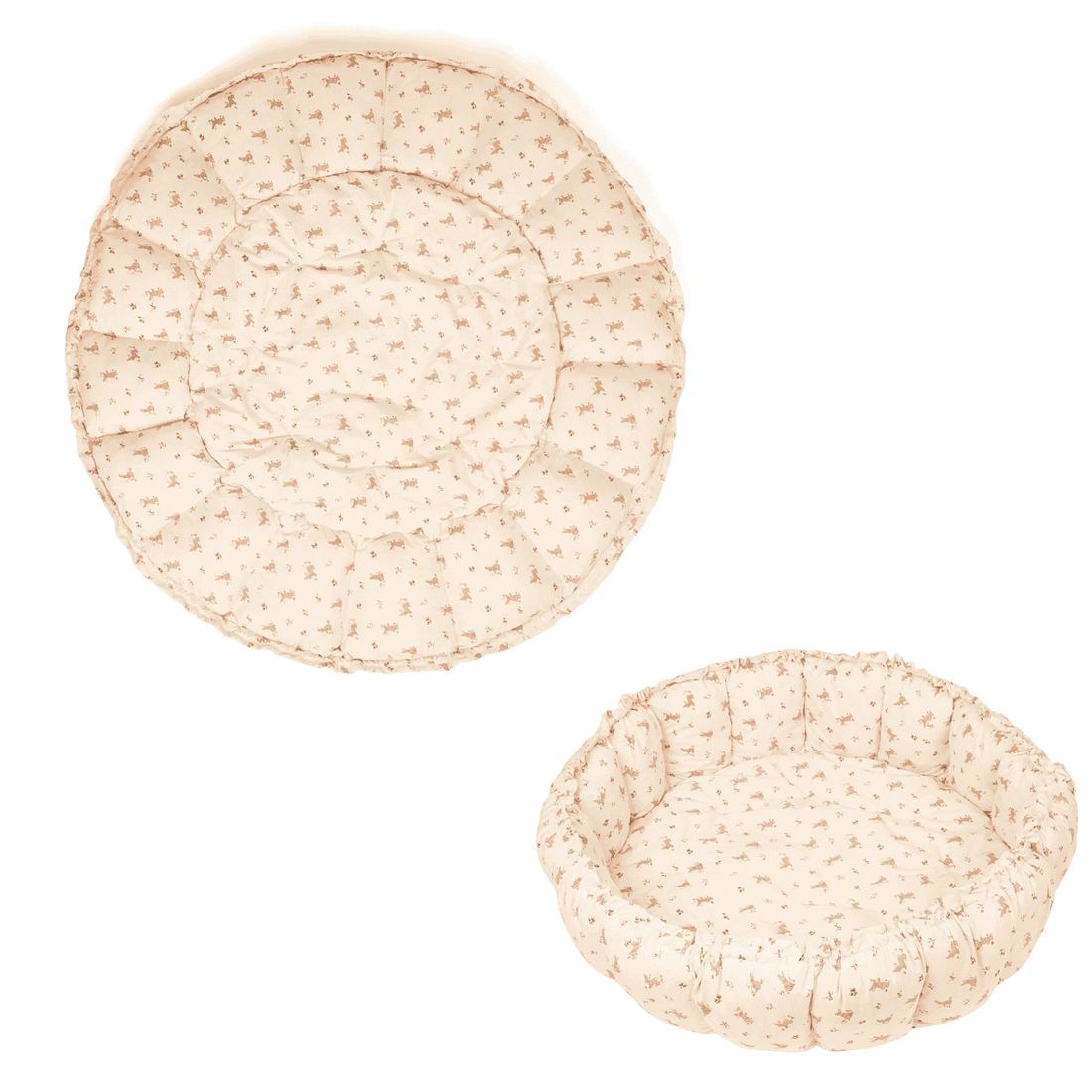 organic babymat & cocoon-rabbit (Play & Go) - Image 1