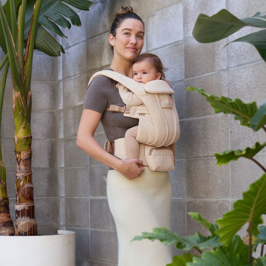 Porte-bébé Omni Deluxe Mesh Natural Beige (Ergobaby) - Image 2