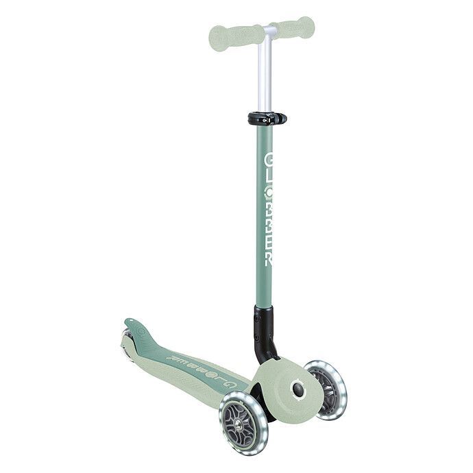 Trottinette Evolutive Go Up Active Lights Ecologic - Pistache (Globber) - Image 7