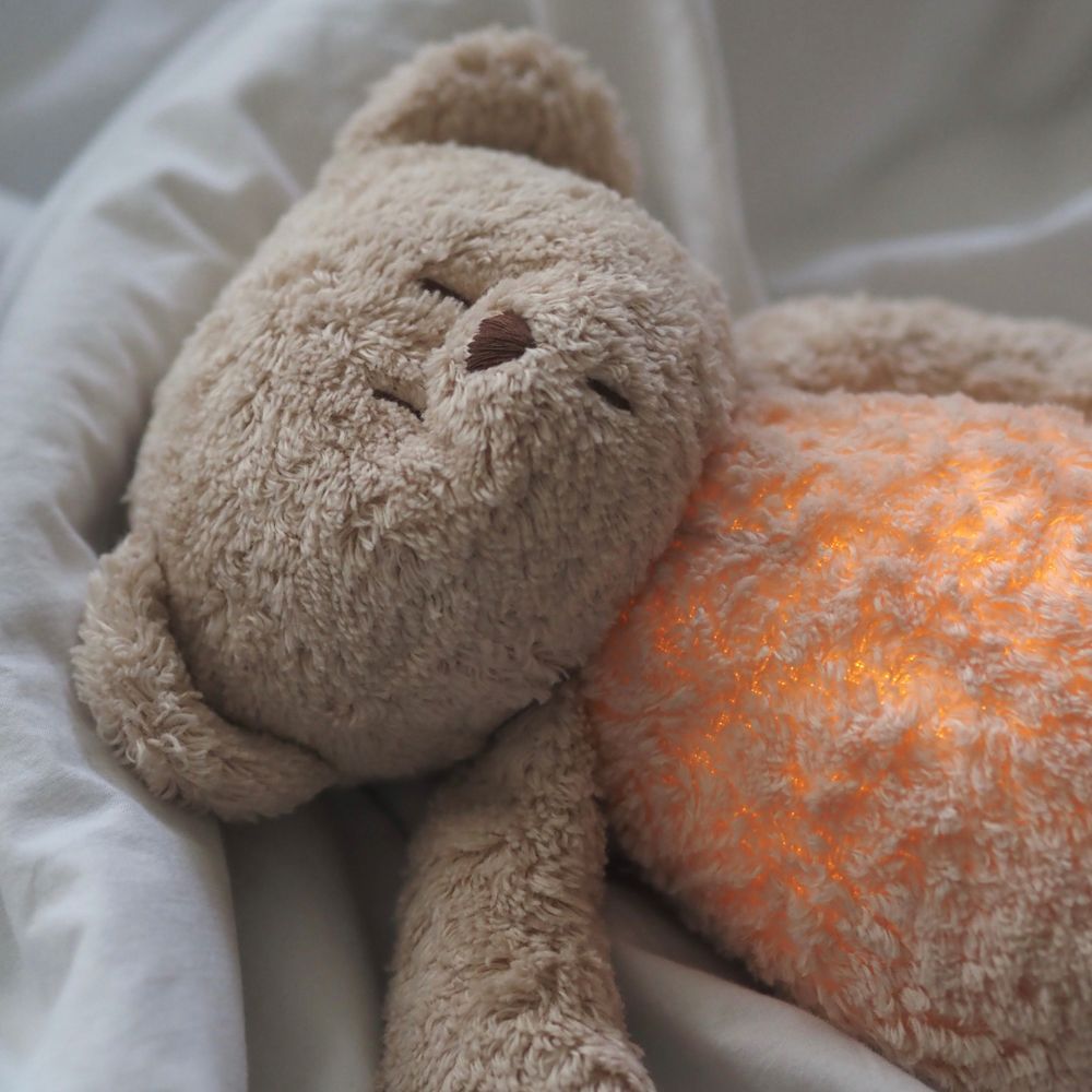 Peluche veilleuse Ours sable 2.0 (Moonie) - Image 5